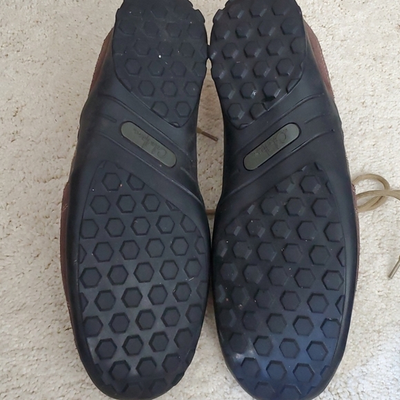 Cole Haan Brown Leather and Suede Sneakers - Picture 6 of 8